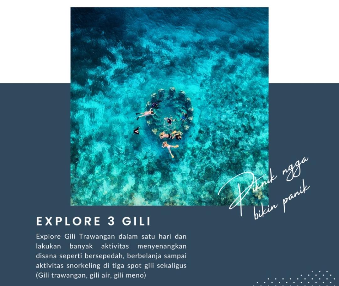 Explore 3 Gili Tour
